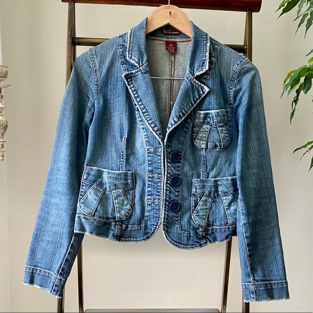 Wax Jean Jacket Sz Small